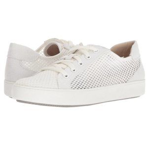 Mesh platform sneakers